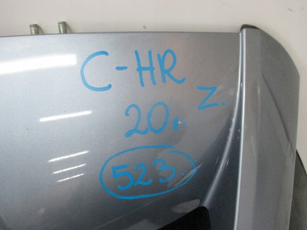 фото №5, Крышка багажника задняя toyota chr c-hr pod камера