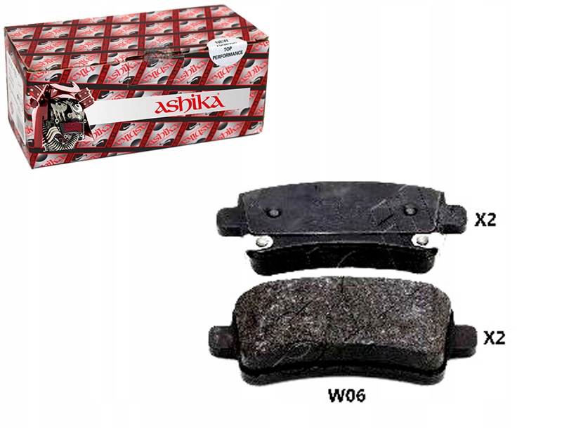 фото №1, Тормозные колодки тормозные chevrolet malibu v300 2.0 ashika