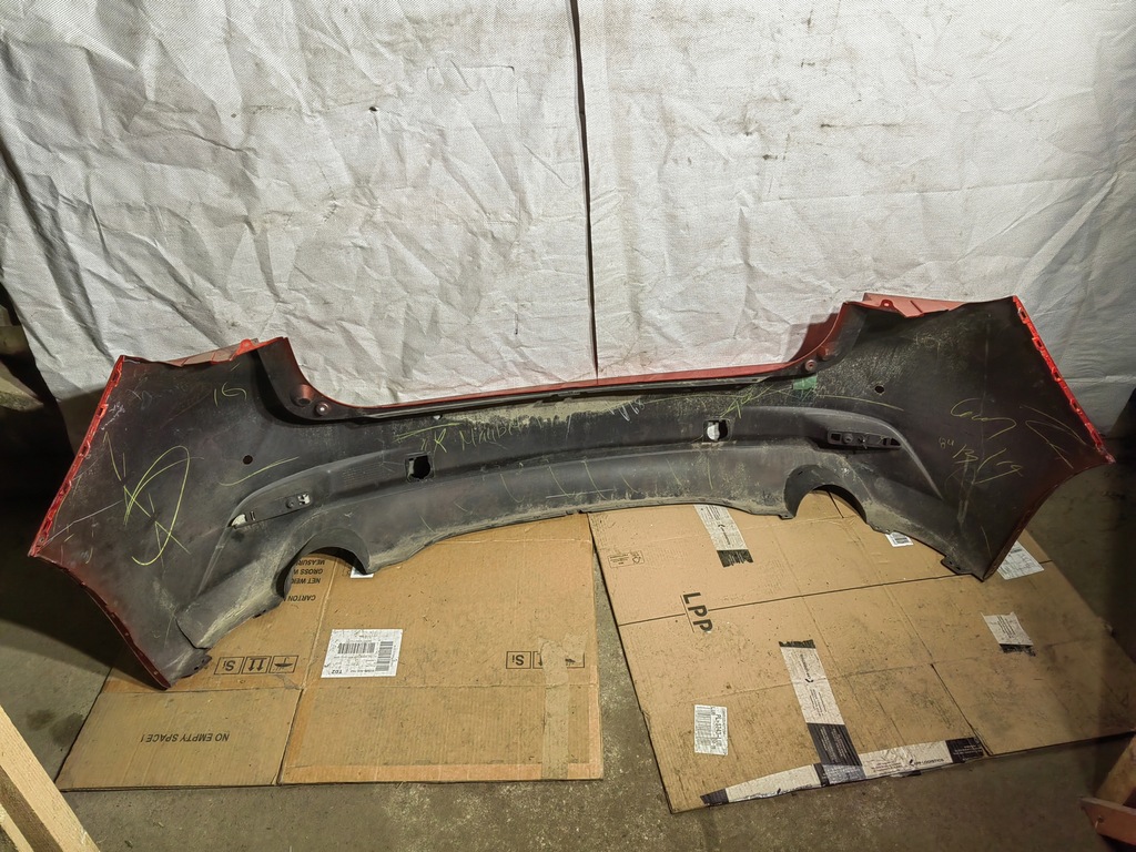 фото №8, Бампер задняя задний pdc mazda 3 iii bm lift 16-