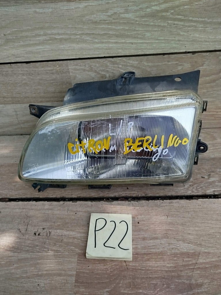 фото №1, Лампа передня ліва фара citroen berlingo i