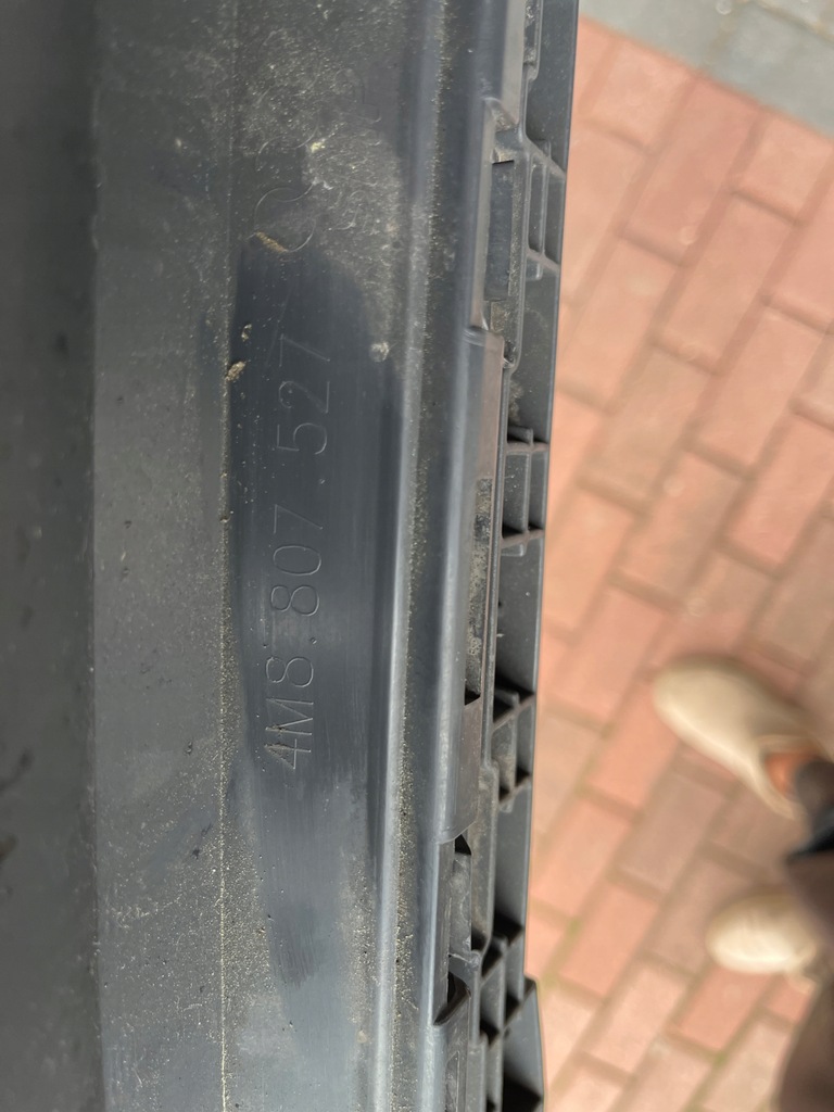 фото №10, Audi q8 4m8 дифузор спойлер бампера задня задній oryg