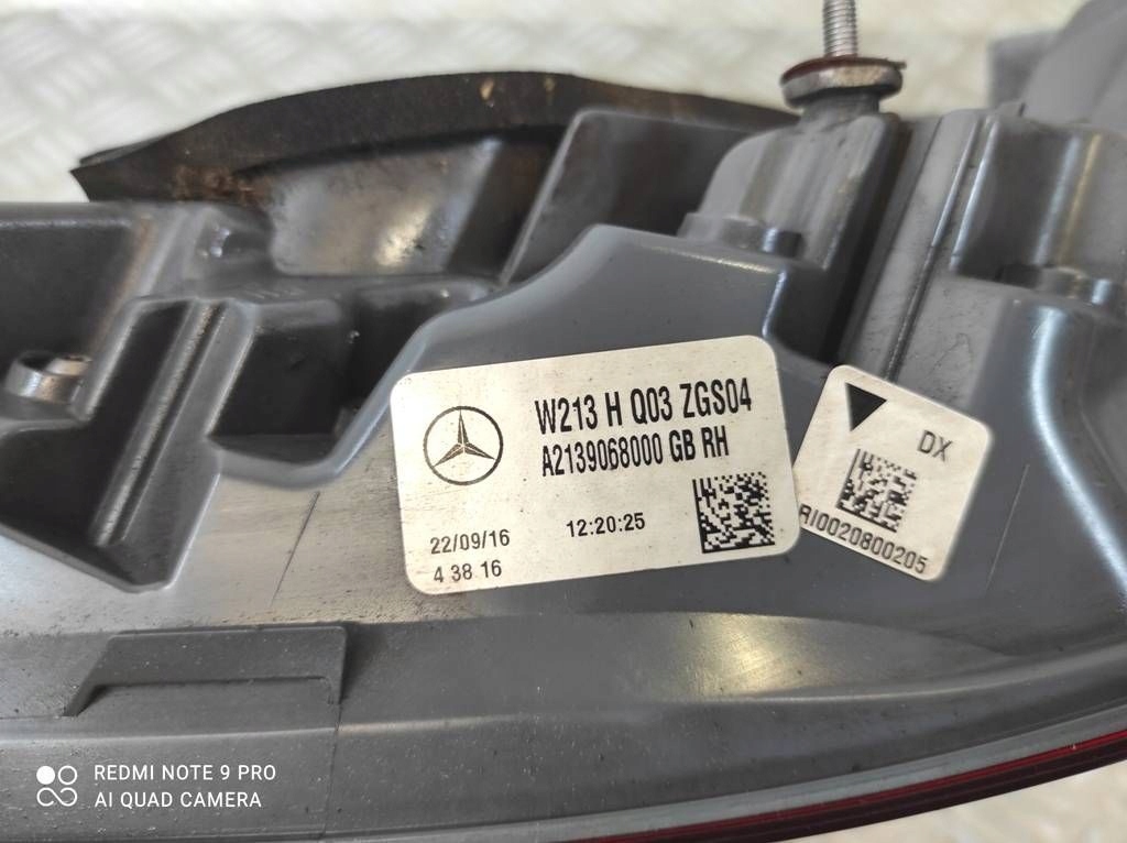 фото №13, Mercedes e klasa w213 sedan amg лампи задні лампа задня ліва права комплект