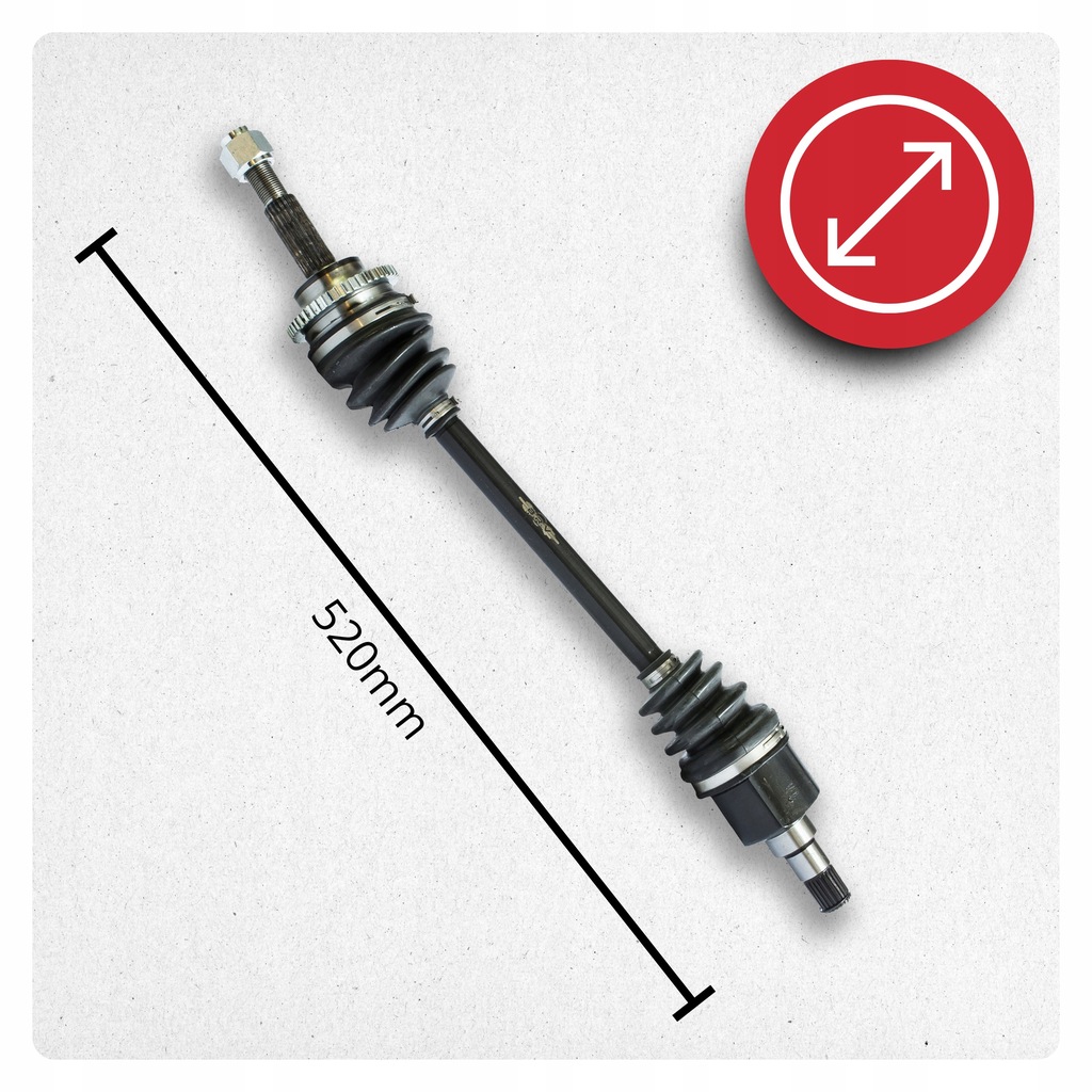 фото №4, Привідний вал ліва chevrolet aveo / kalos t250, t255 1.2 механічна коробка передач nowa