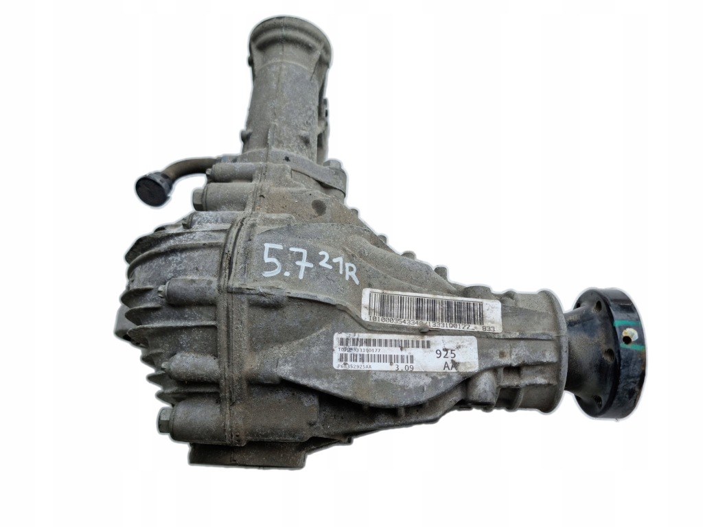 фото №1, Dodge durango 5.7 hemi rt міст диференціал перед передній 2021-