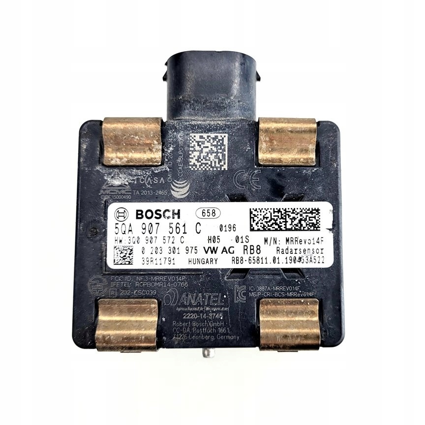 фото №1, Радар датчик vw 5qa907561c