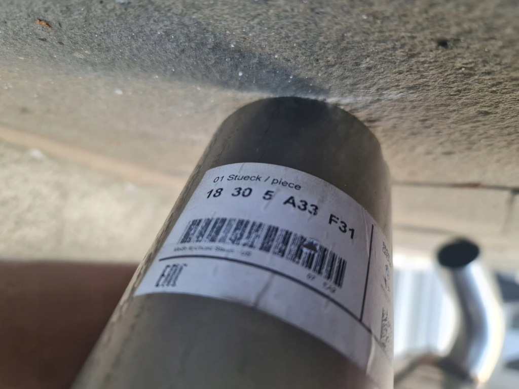 фото №16, Новый гаситель конечный с дроссельная заслонка выхлоп bmw xm g09 5a33f31 5a6a4a6 orygin