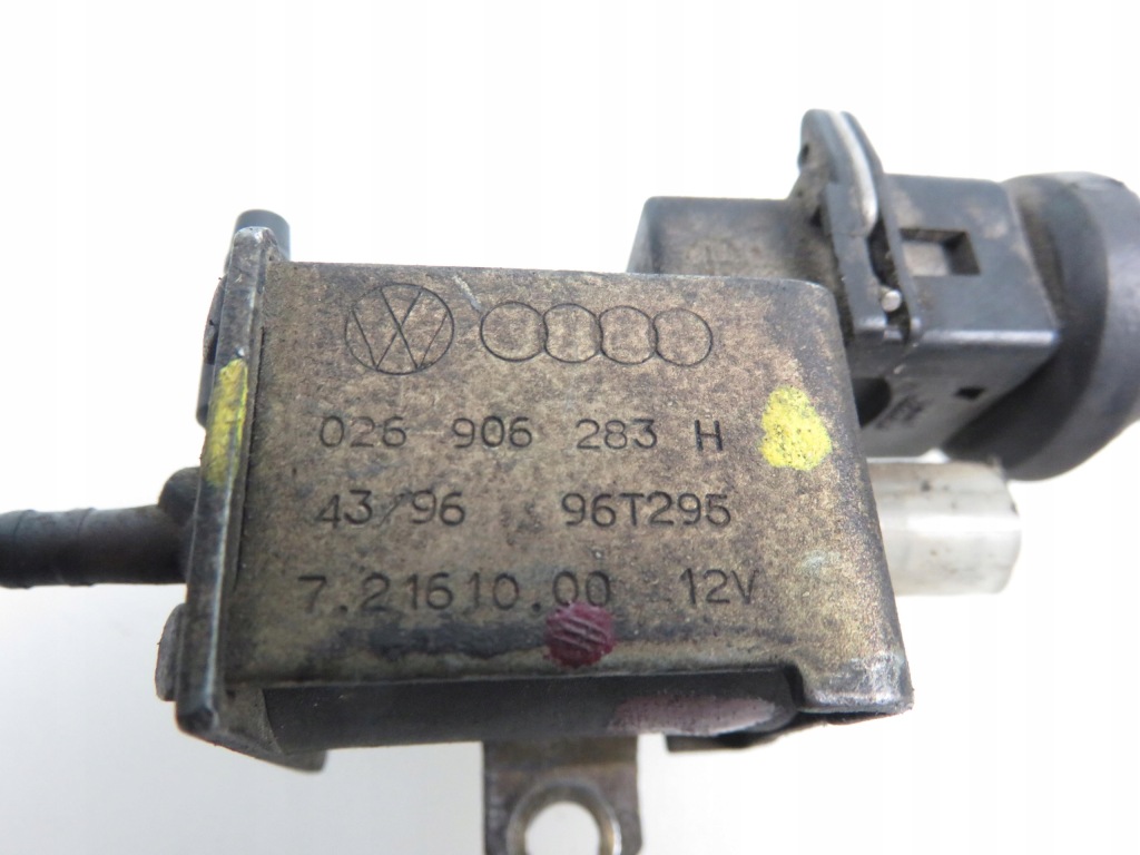 фото №5, Клапан вакуумa vw passat b5 1.8 20v 026906283h
