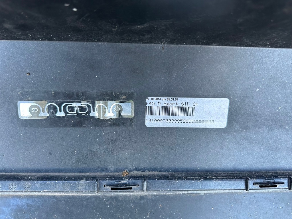 фото №7, Бампер задняя задний bmw 2 f45 m-pakiet + спойлер полный