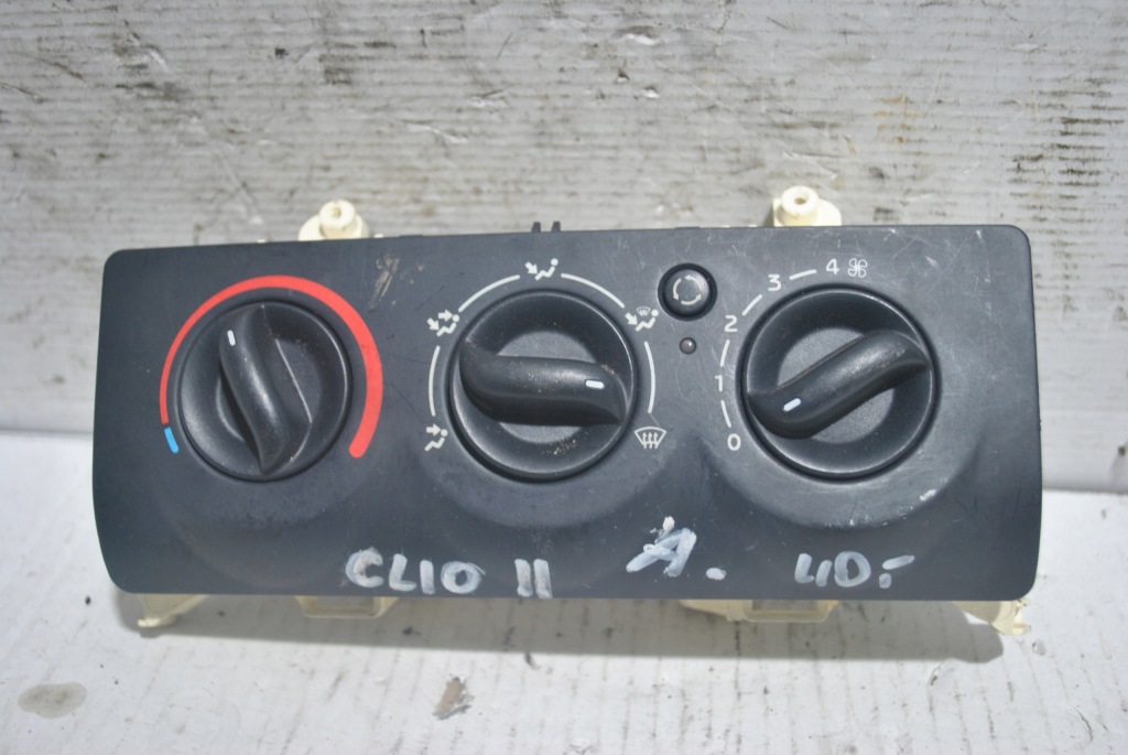 фото №1, Панель керування вентиляція clio ii 8200147157