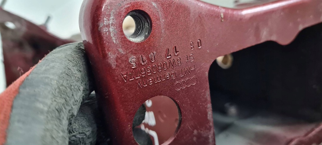 фото №13, A5 8w s5 лонжерон левая левый перед ly3s 8w0805677a a4 b9 8w