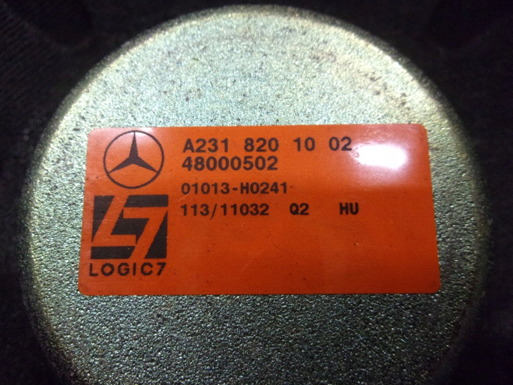 фото №4, Mercedes r231 sl231 w231 sl 350 динаміки динамік logic 7 a2318200702