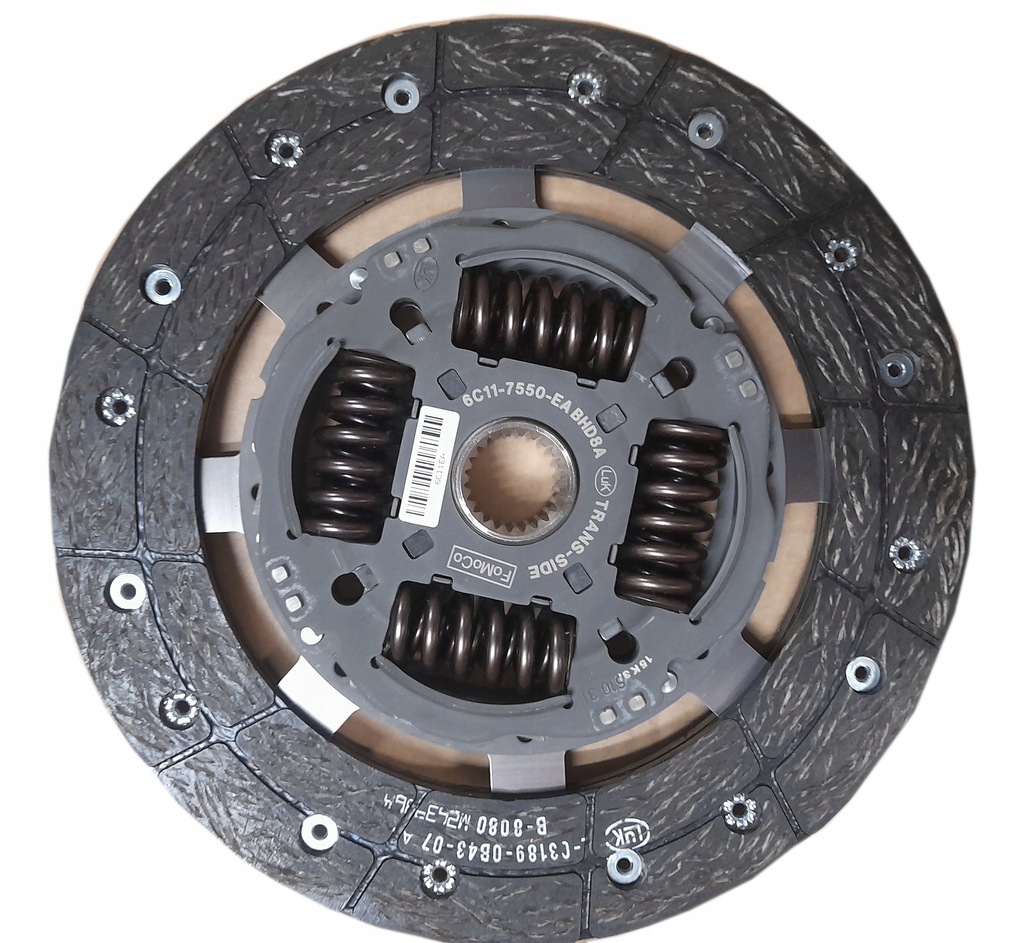 фото №1, Сцепление 2.2 2.4 tdci ford ranger transit mk5 mk6