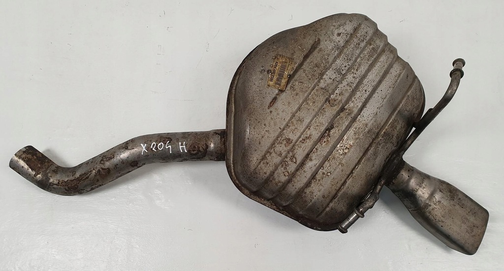 фото №1, Гасник кінцевий вихлоп правий mercedes glk x204 cdi