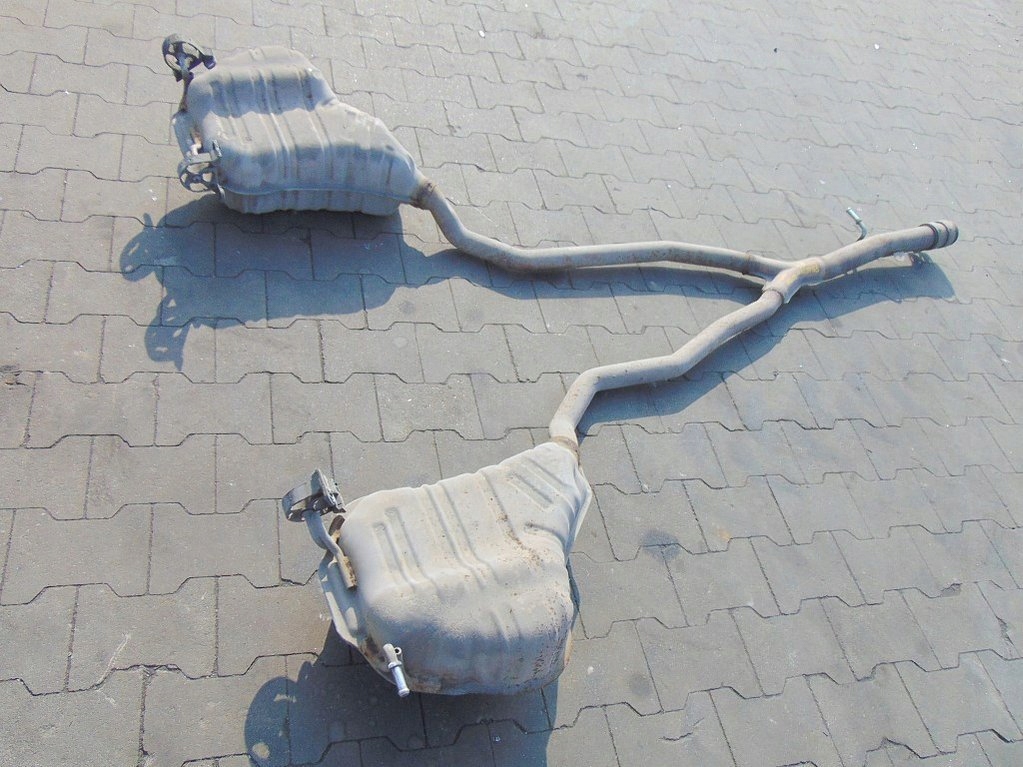 фото №9, Vw phaeton 3.0 tdi 04r вихлоп гасник подвійний