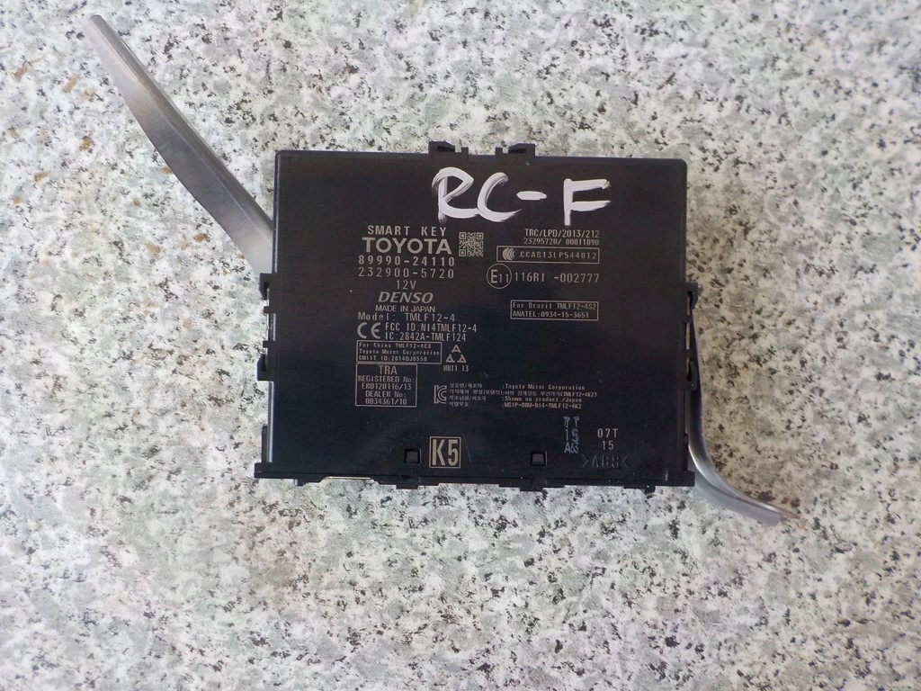 Купити Модуль блок керування smart key lexus rc-f