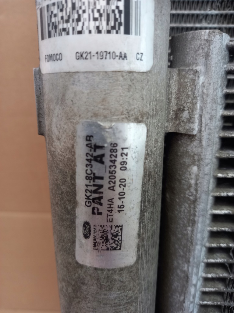 Комплект радіатор вентилятори ford transit custom 2.0 tdci автоматична коробка передач 2015- Недорого