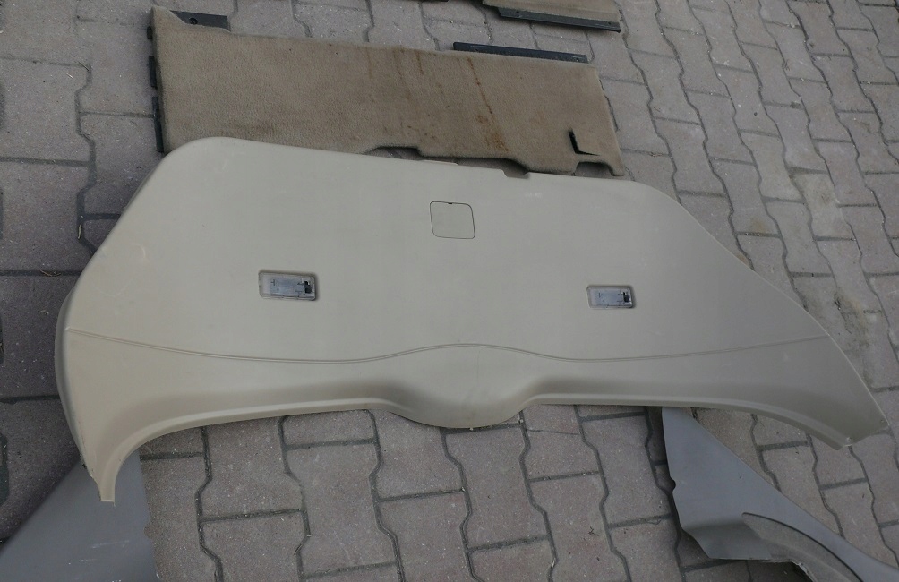 фото №11, Коврик обшивка багажника nissan murano i z50 beż