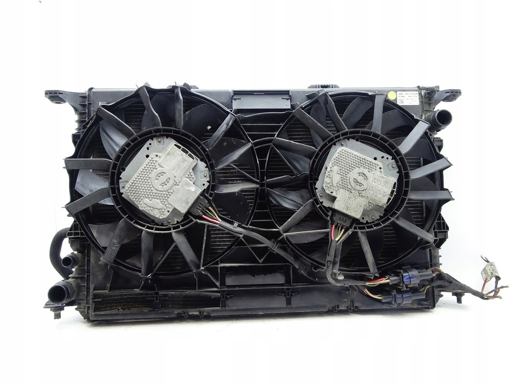 фото №10, Радіатор вентилятори audi s8 d4 4h lift 4.0 tfsi 4h0121003m