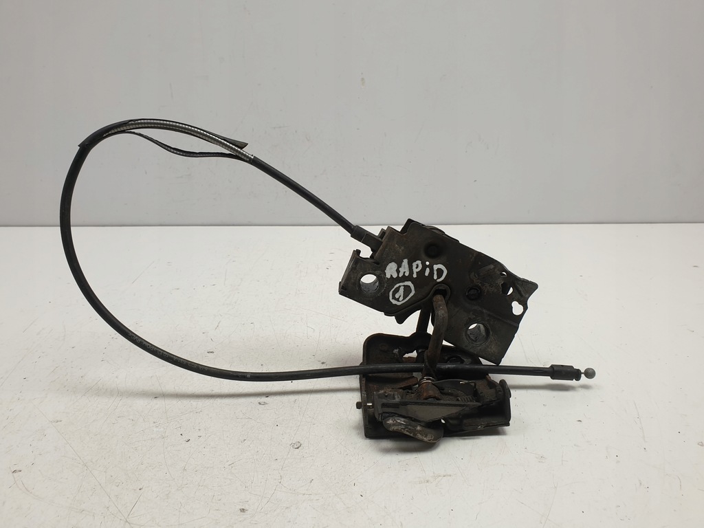 фото №1, Skoda rapid замок передней капот засов трос