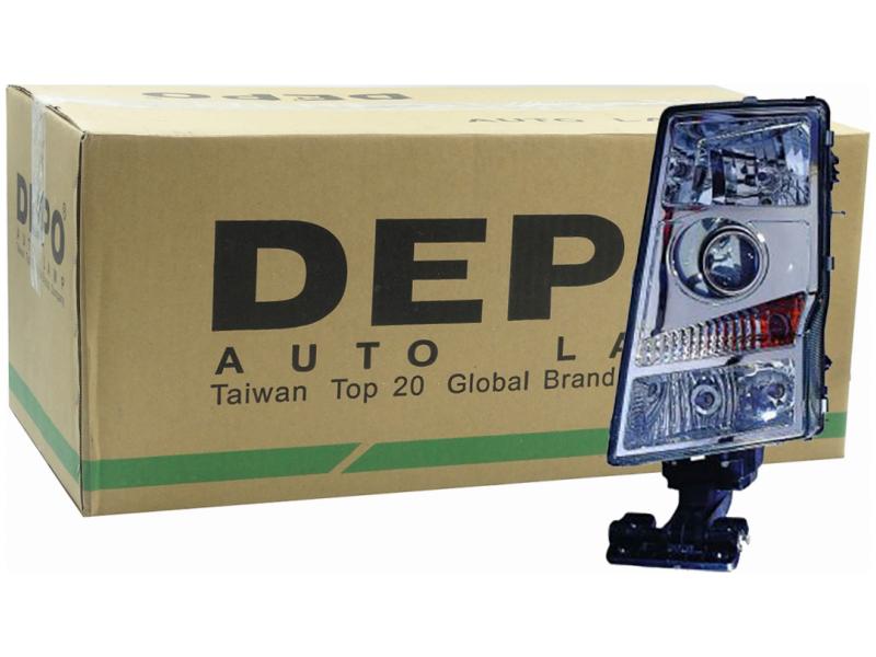 фото №1, Лампа фара левый volvo fm 01-05 fh 03-