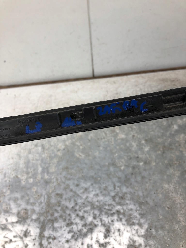 фото №6, Молдинг крила лівий перед opel zafira c 20808475