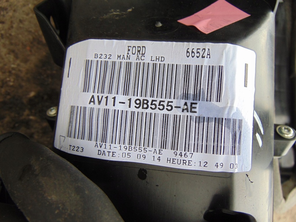 фото №14, Обігрівач кондиціонера ford b-max europa