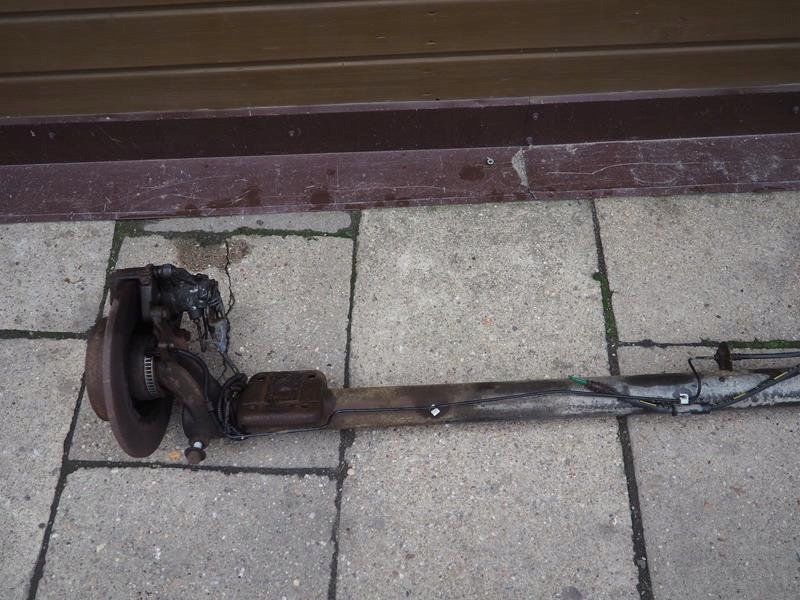 фото №7, Oś балка задня гальмівні диски renault master ii opel movano a