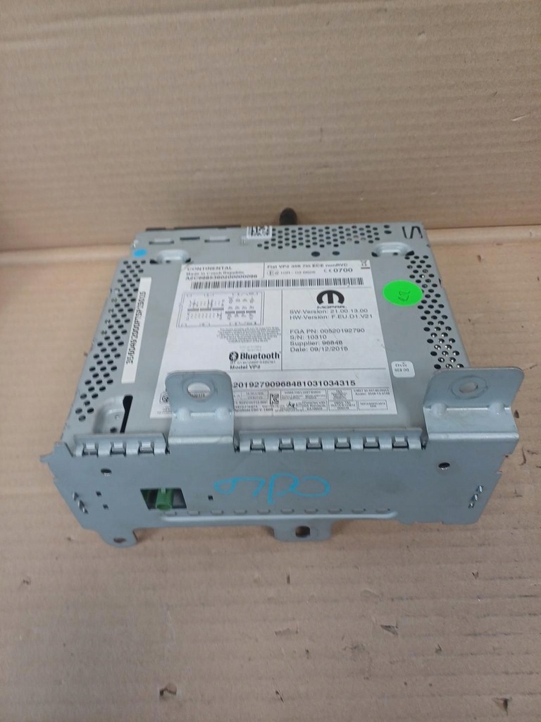 фото №1, Радіо fiat tipo 00520192790