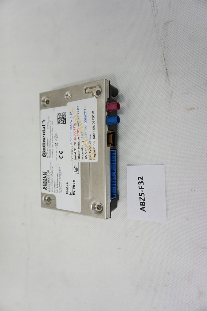 фото №1, Модуль радио навигации renault clio 5 v 282750980r