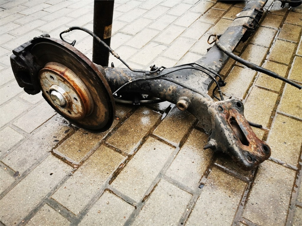 фото №4, Citroen ds4 11-18 балка підвіска oś задня комплектна