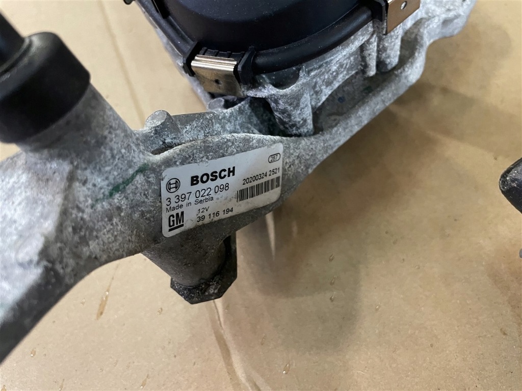 фото №5, 2x моторчик механізм двірник перед l + p 16-22r opel astra 5 v k lift