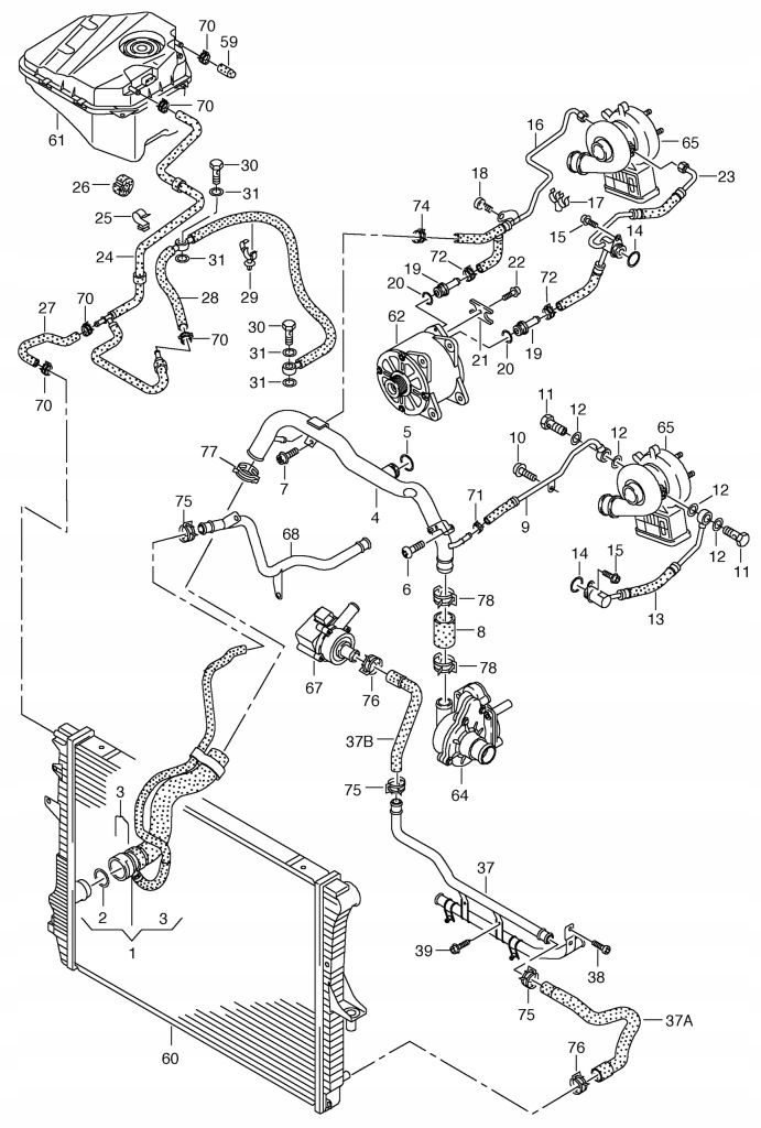 фото №8, Труба шланг вентиляционный 7l8122447 audi q7 4l