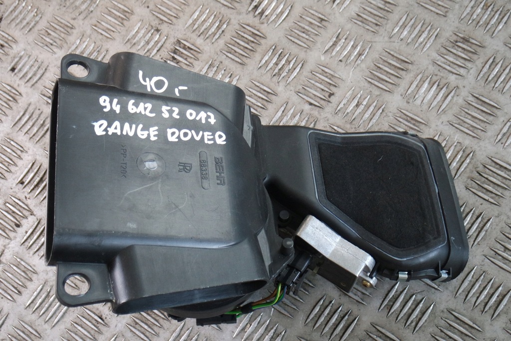 фото №1, Вентилятор воздуходувка резистор range rover l322