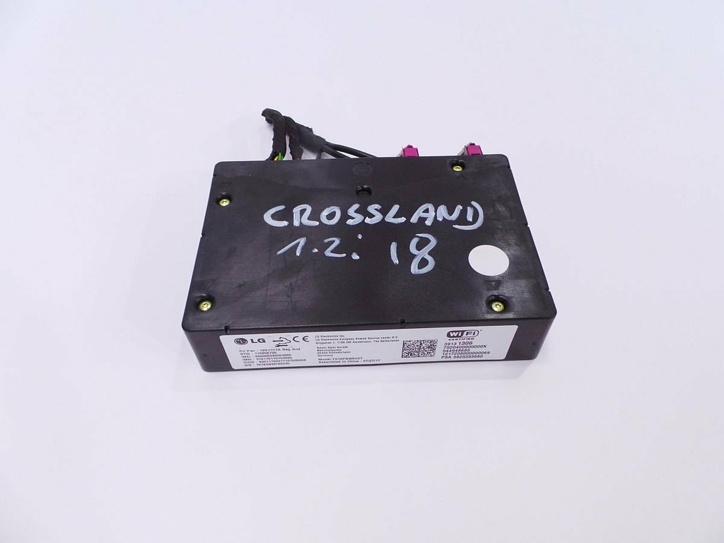 фото №1, Opel crossland x блок керування модуль wifi 39131306