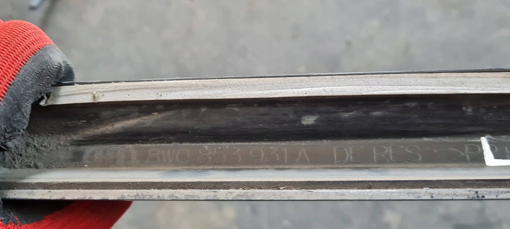 фото №14, A4 b9 8w lift s4 молдинг порог накладка левая 8w0853931a sline