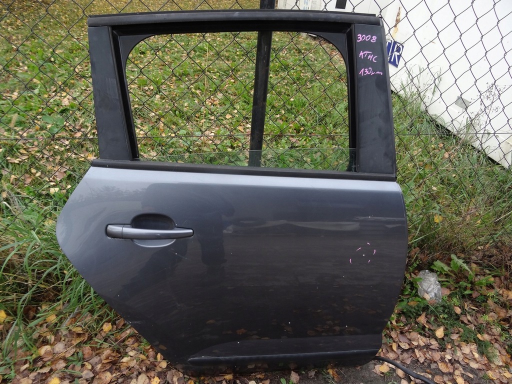 фото №1, Peugeot 3008 дверь правый задняя kthc
