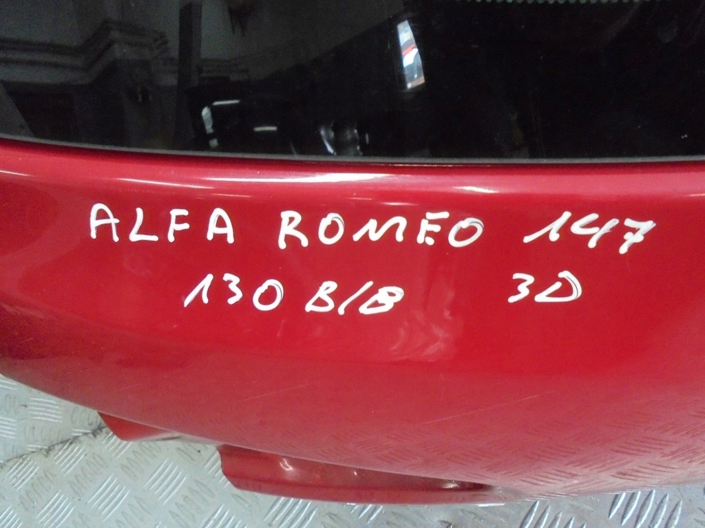 фото №6, Крышка багажника багажника alfa romeo 147 3d 130b/b