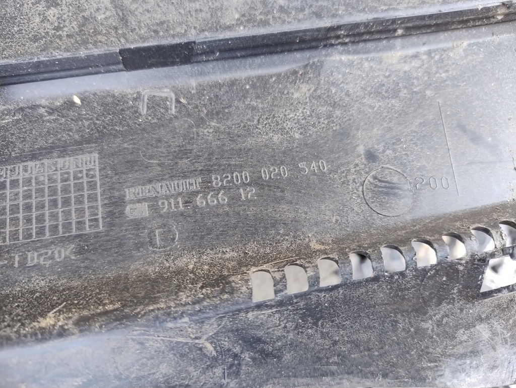 фото №10, Жабо верхний renault trafic ii opel vivaro a 01-14 europa 8200020540