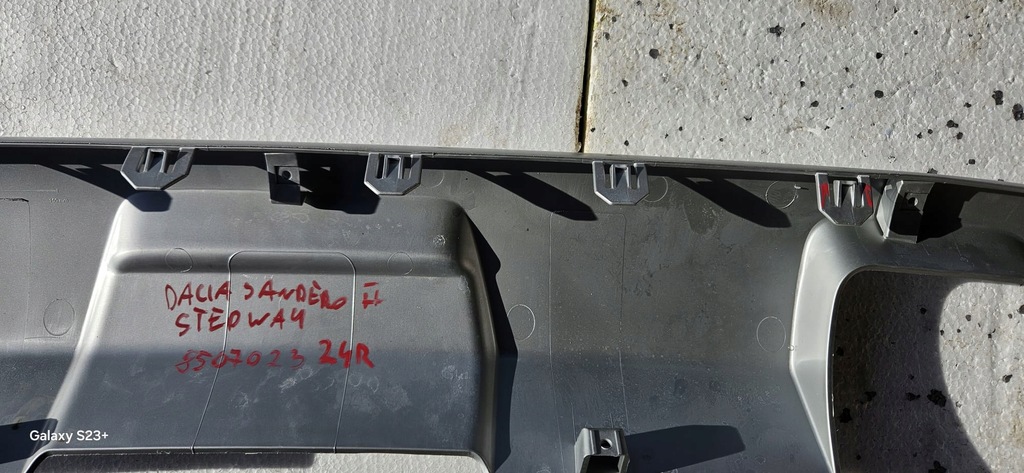 фото №7, Накладка бампера задня dacia sandero ii stepway 850702324r