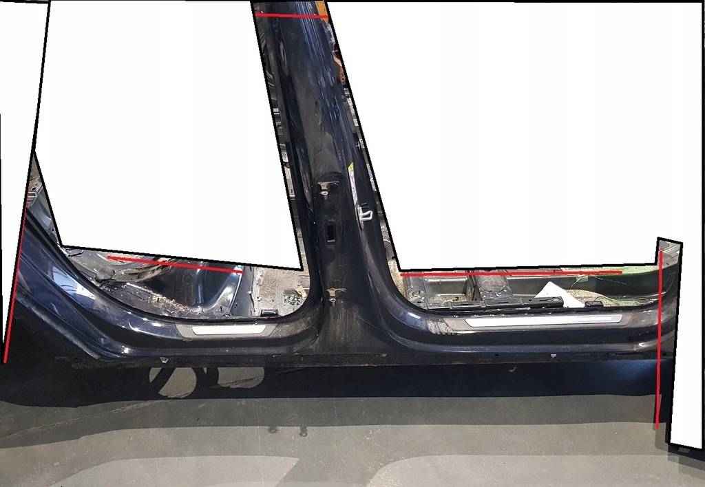 фото №1, Четверть перед длинная блок двигателя средний порог a6 c8