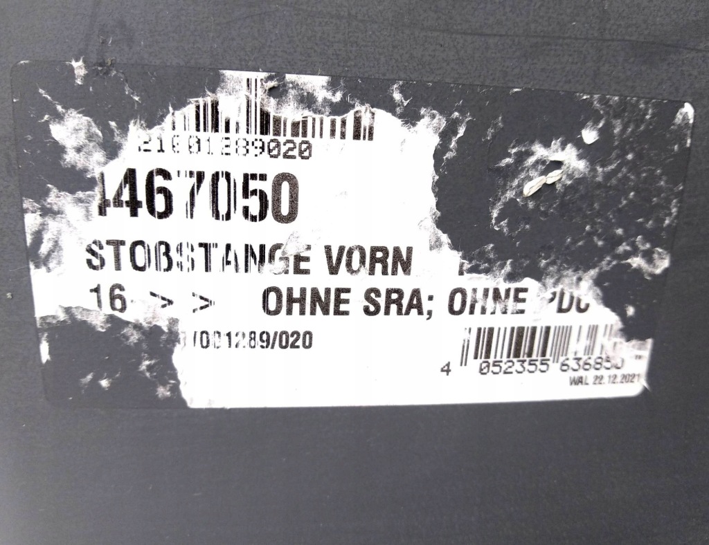 Бампер перед renault megane iv 2016- 4467050 Оригінал