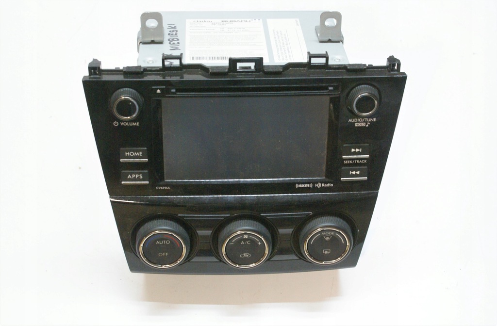 фото №1, Радио clarion subaru wrx usa 2017-2018