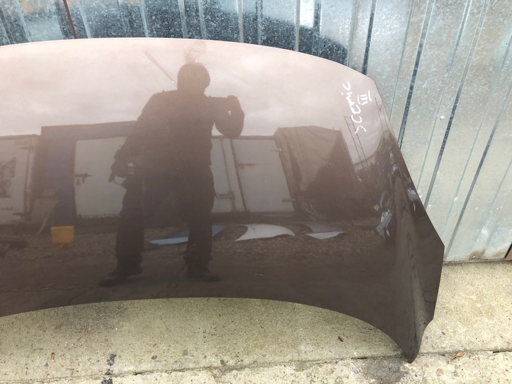 фото №3, Капот крышка renault scenic iii