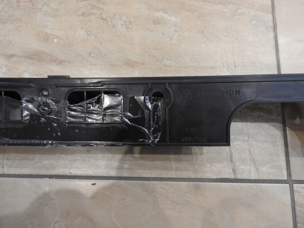 фото №8, Vw t5 направляющая кронштейн бампера задняя 7h0807723