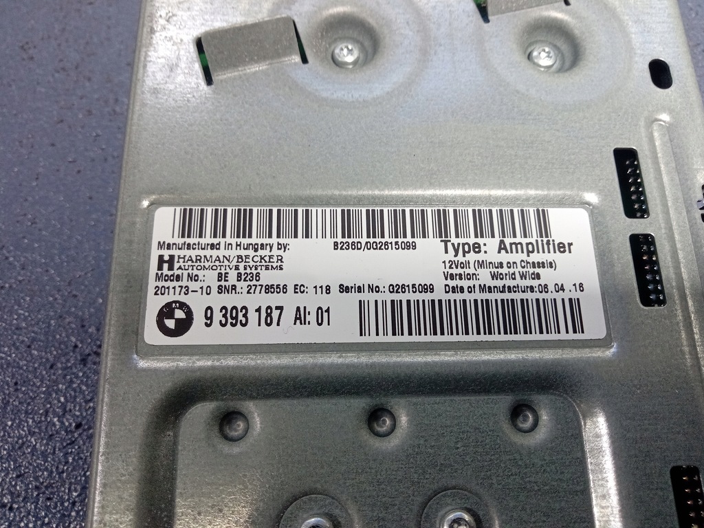 фото №13, Bmw 7 g11 g12 аудиосистема harman kardon комплект