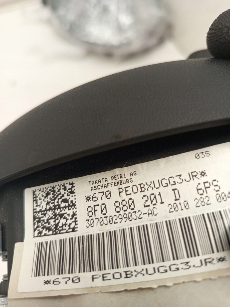 фото №5, Audi s5 8f0880201d подушка повітряна подушка безпеки керма