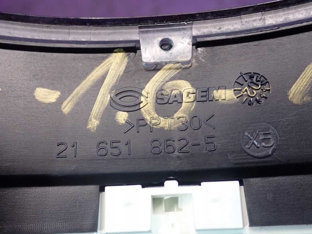 фото №9, Peugeot 307 01-05 1.6 109km счетчик приборы p9645768480e