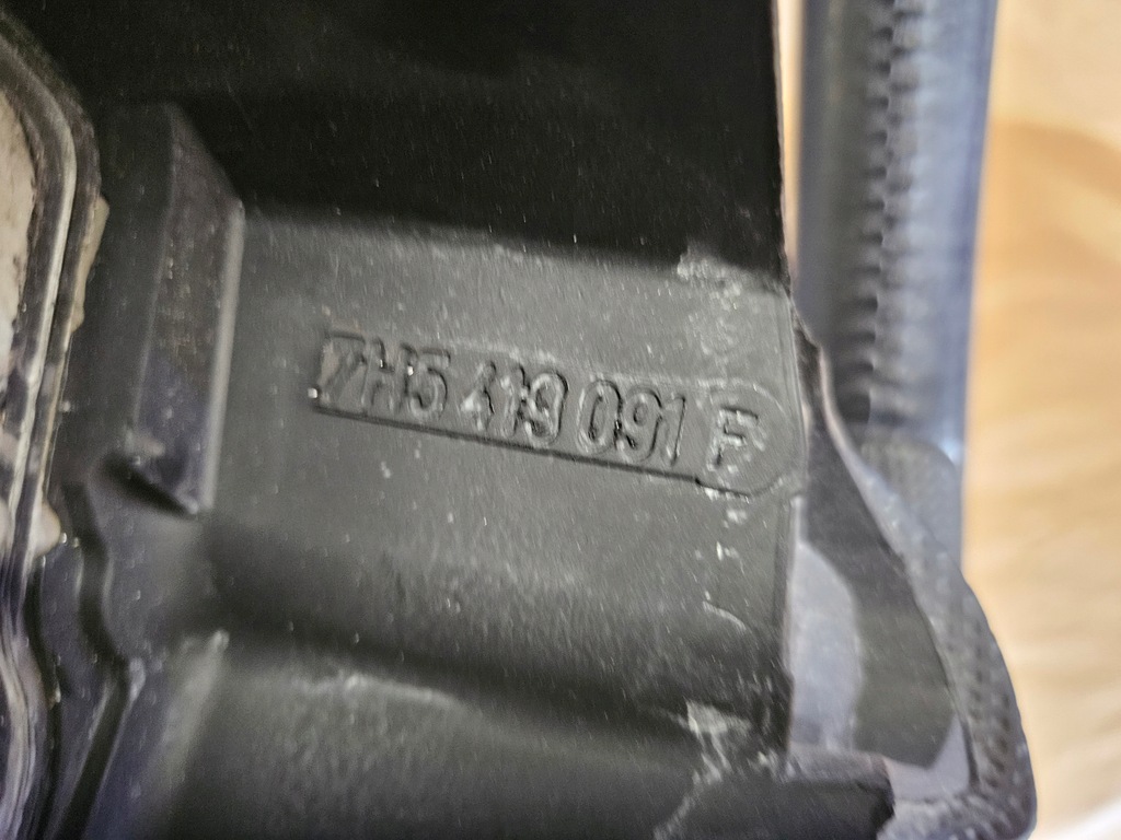 фото №10, Воздуховод vw t5 multivan кожа 7h5419091f