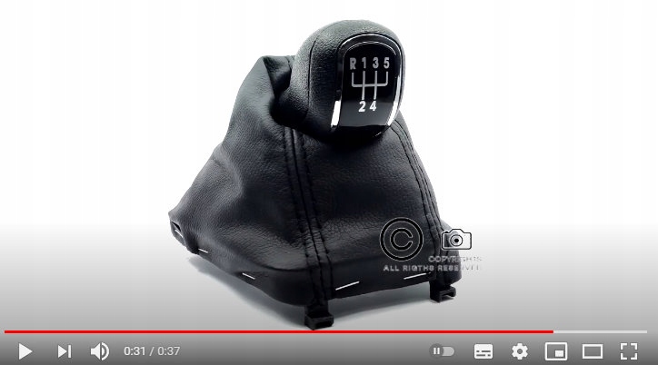 фото №13, Ручка переключения передач чехол skoda yeti 5l 2009-12