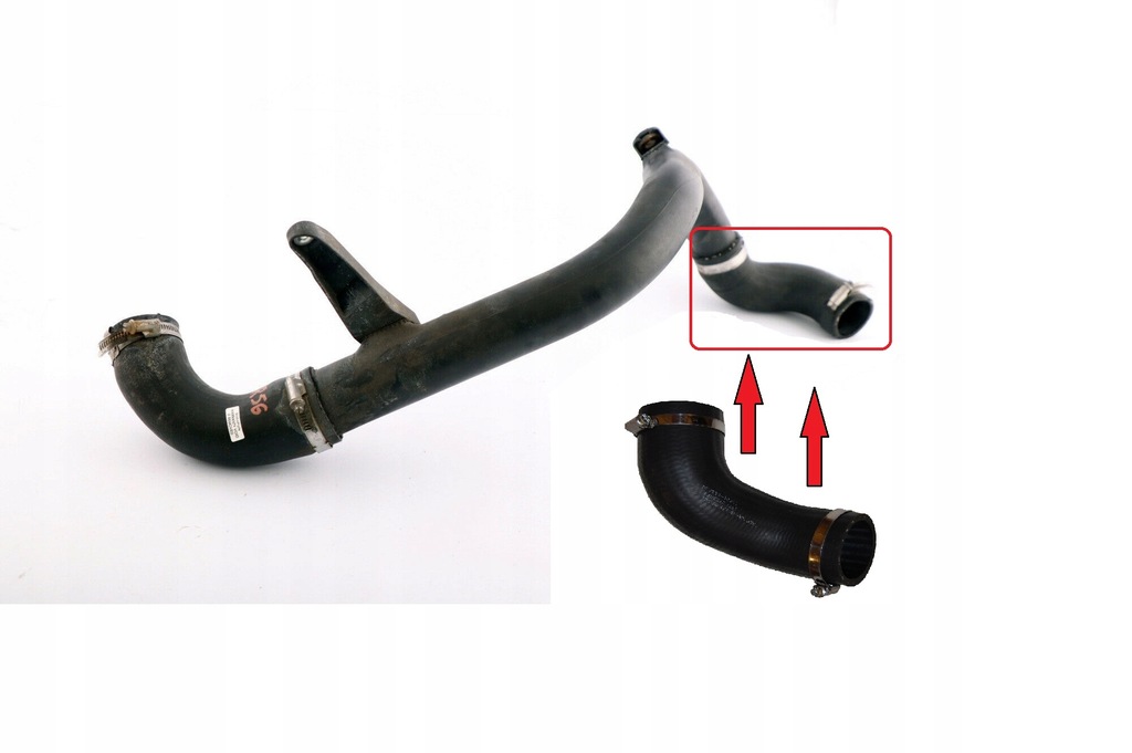фото №10, Труба wąż турбіни mini cooper 1.6 d one 13712753079